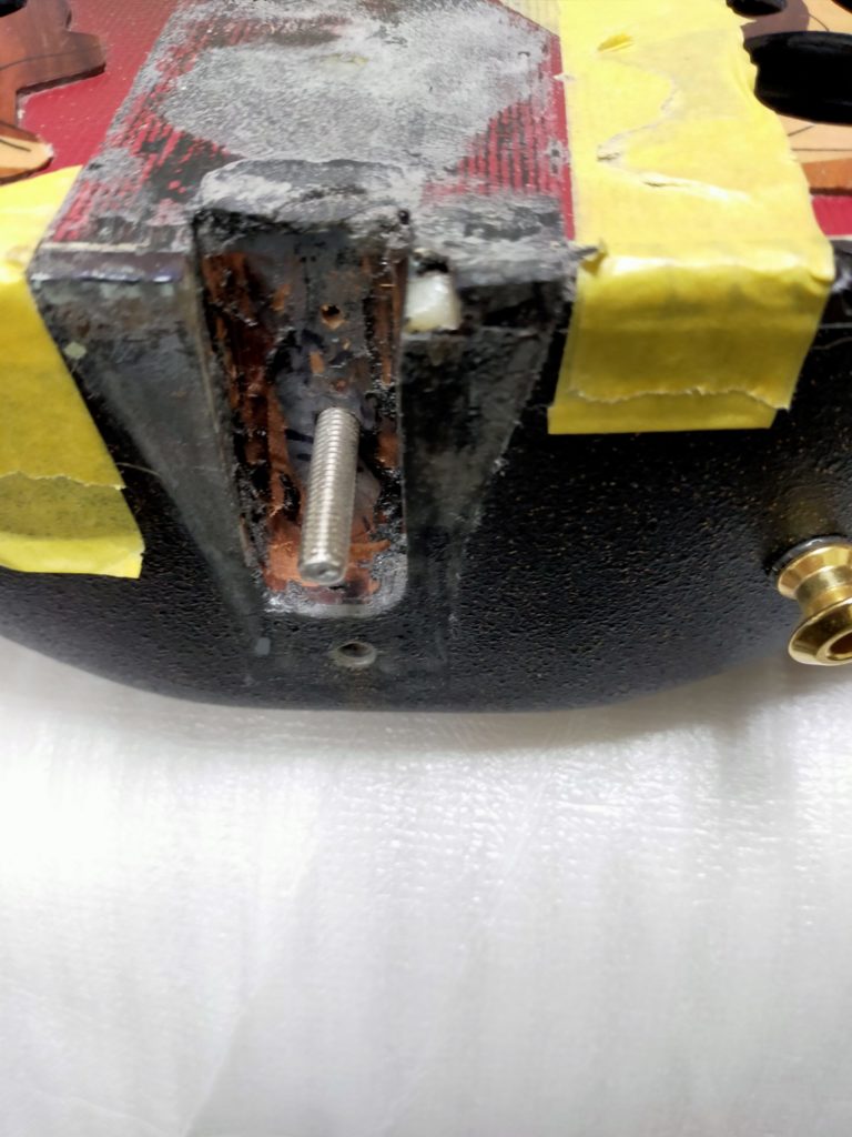 Ovation Super Adamas ボディ　ボルトオン